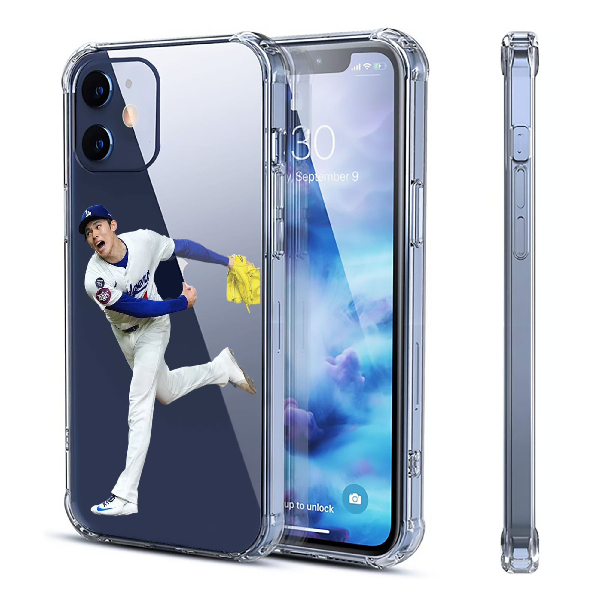  Clear IPhone 12 Case – Soft TPU With UV Print – Enhanced Drop Protection, Precise Fit, Anti-Fingerprint, Customizable Design, Scratch-Resistant, Yellow-Resistant